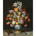 Hand Painted High Quality Modern Flower Painting